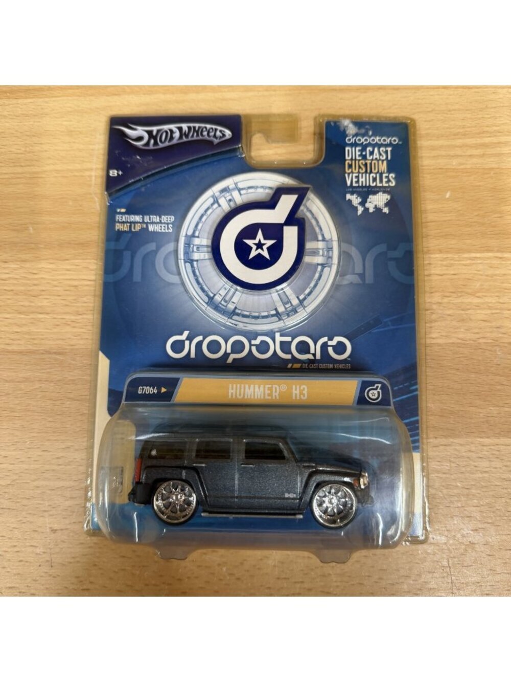 Hot Wheels 1:64 Dropotaro G7064 Hummer H3 Car Custom Vehicles Drop Stars